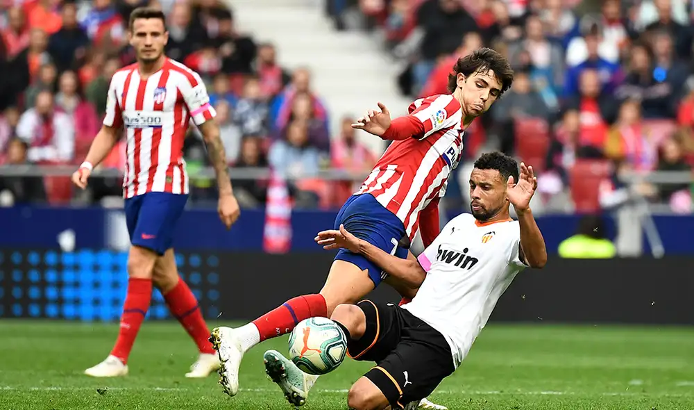 Sigue aquí EN VIVO y EN DIRECTO el Atlético de Madrid vs. Valencia por la jornada 24 de la Liga Santander. | Foto: AFP