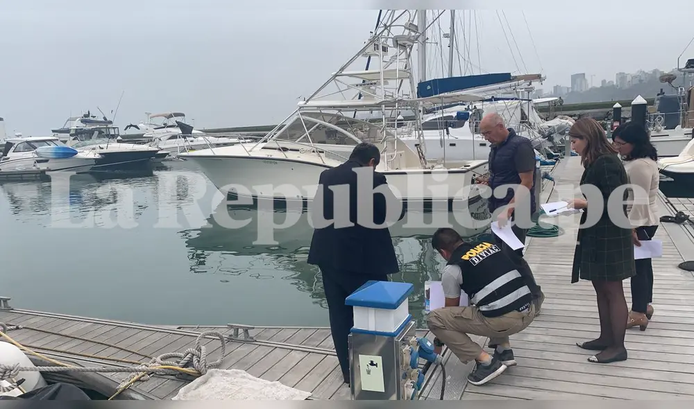 Equipo de fiscal Pérez inspeccionó estacionamiento de yate que compró Alan García