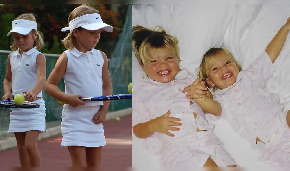 Las gemelas Victoria y Cristina Iglesias festejan su cumpleaños compartiendo imágenes de su infancia. (Foto: Instagram)