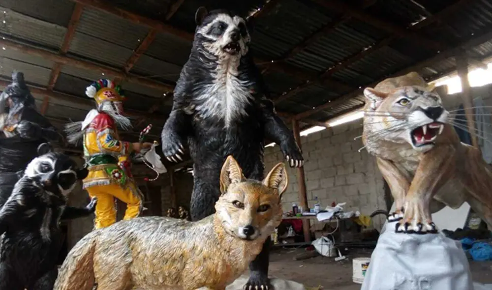 Keny Rider brañez Gonzáles escultor Huancayo Dota