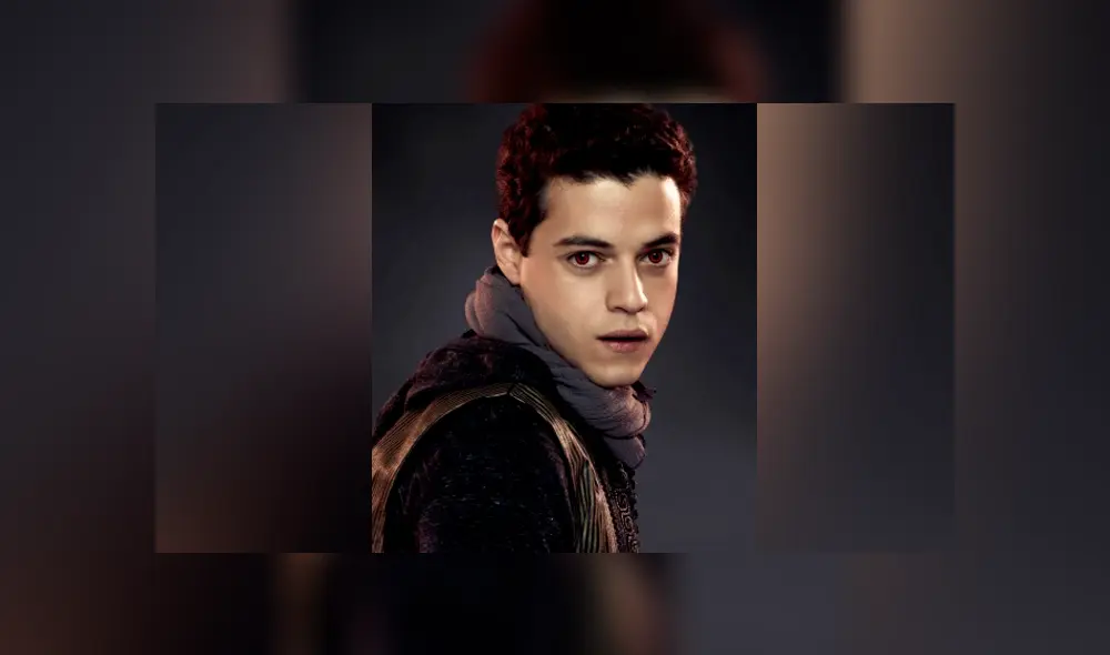 Rami Malek fue Freddie Mercury, pero antes fue un vampiro de la saga Crepúsculo