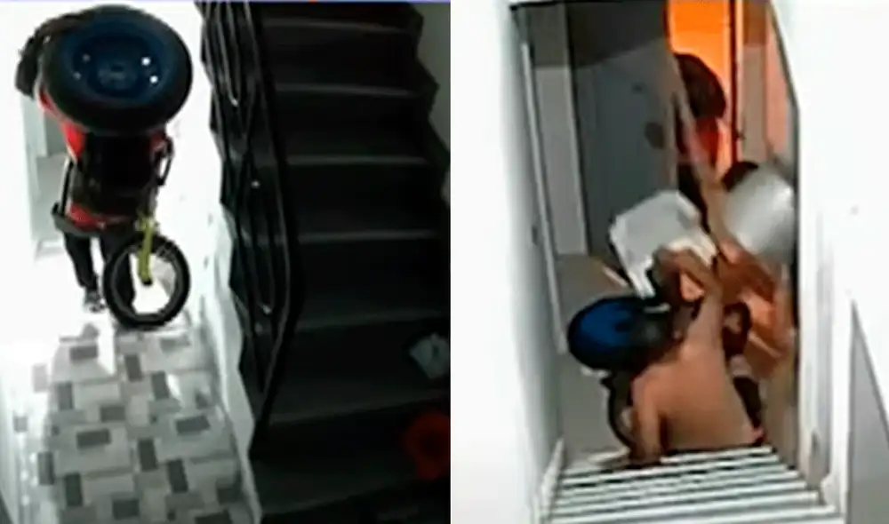 El hecho se registró en una vivienda frente al Real Plaza Puruchuco. Foto: captura de Panamericana El hecho se registró en una vivienda frente al Real Plaza Puruchuco. Foto: captura de Panamericana