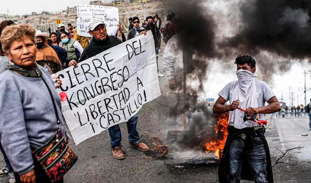 Protestas en Andahuaylas. Foto: Rodrigo Talavera / La República