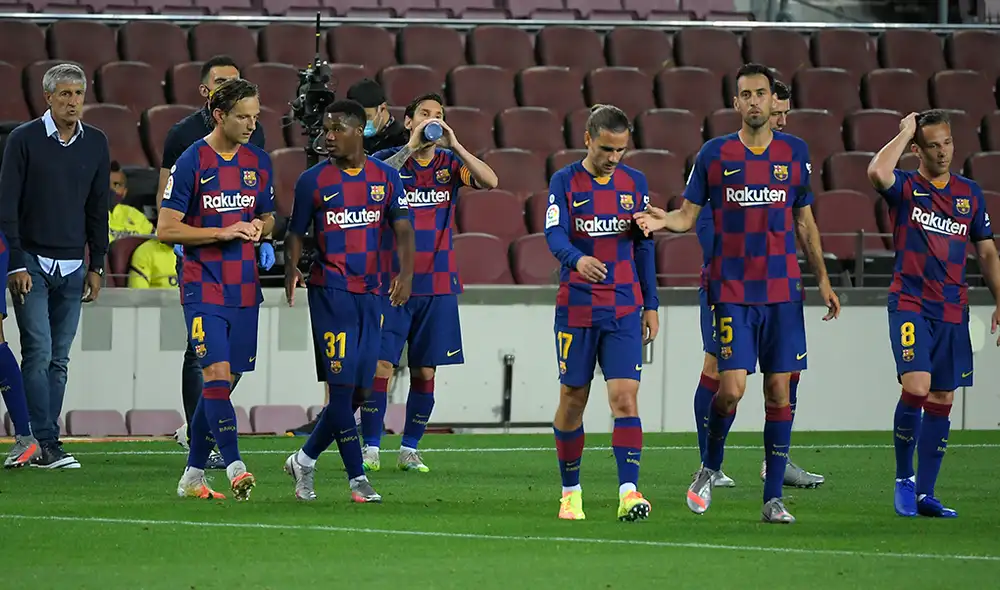 FC Barcelona dejó de percibir milllones de dólares a raíz de la crisis económica por el coronavirus. Foto: AFP