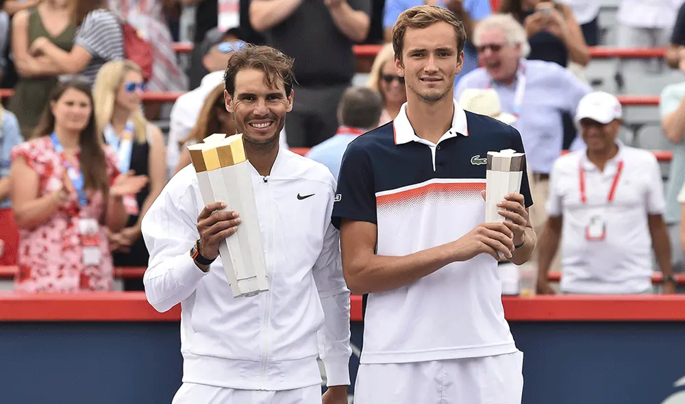 Sigue aquí EN VIVO y EN DIRECTO el partido entre Rafael Nadal vs. Daniil Medvedev por la final masculina del US Open 2019. | Foto: AFP