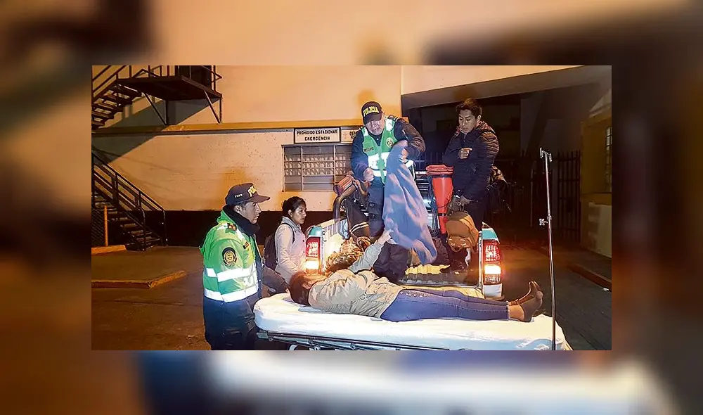 Penoso. La mayoría de los heridos llegaron en las tolvas de patrulleros y aparte del dolor, tuvieron que soportar el frío. Penoso. La mayoría de los heridos llegaron en las tolvas de patrulleros y aparte del dolor, tuvieron que soportar el frío.