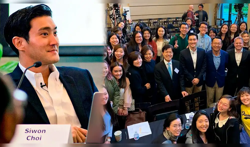 Cantante de Super Junior presente en conferencia de la Universidad de Stanford [VIDEOS]