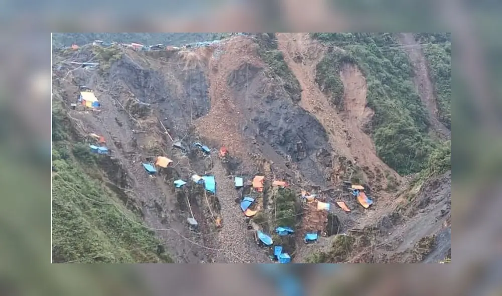 Puno. Trágico día se registró en Ituata a raíz de las constantes lluvias. Foto: Defensa Civil