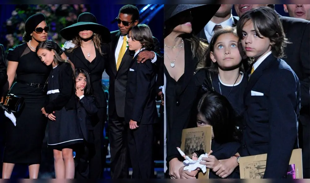 Hijo menor de Michael Jackson luce irreconocible tras huir de la prensa