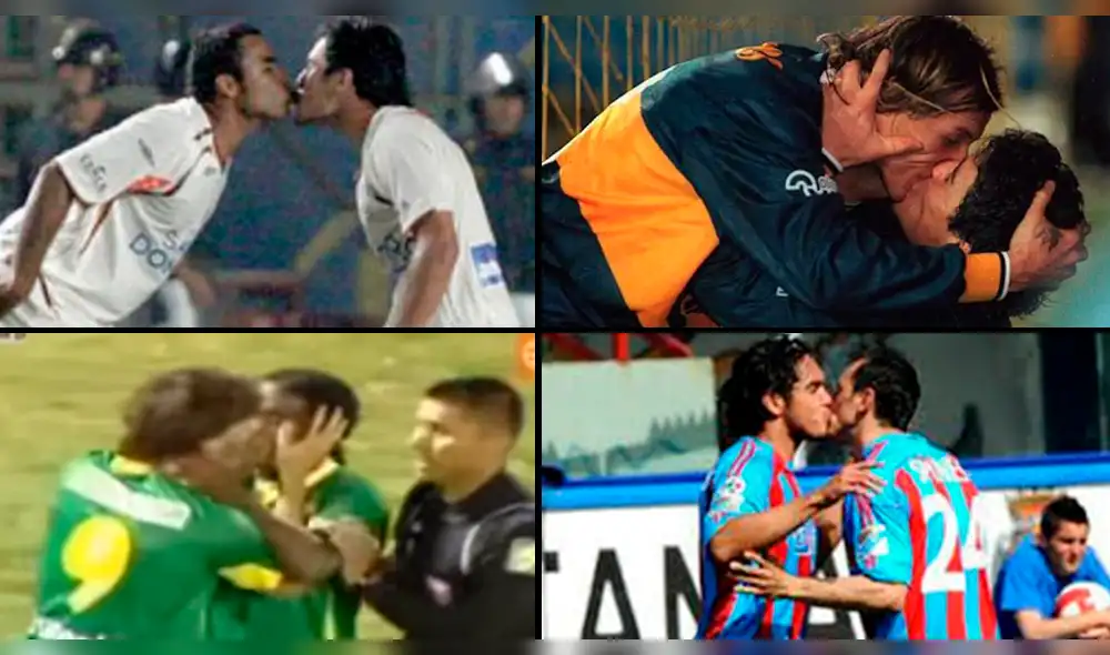Día Internacional del Beso: repasa algunas ‘muestras de cariño’ en el fútbol [FOTOS y VIDEOS]