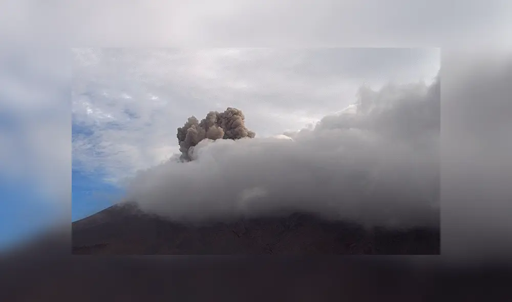 México: nueva explosión del volcán Popocatépetl alerta a Puebla [FOTOS y VIDEO]