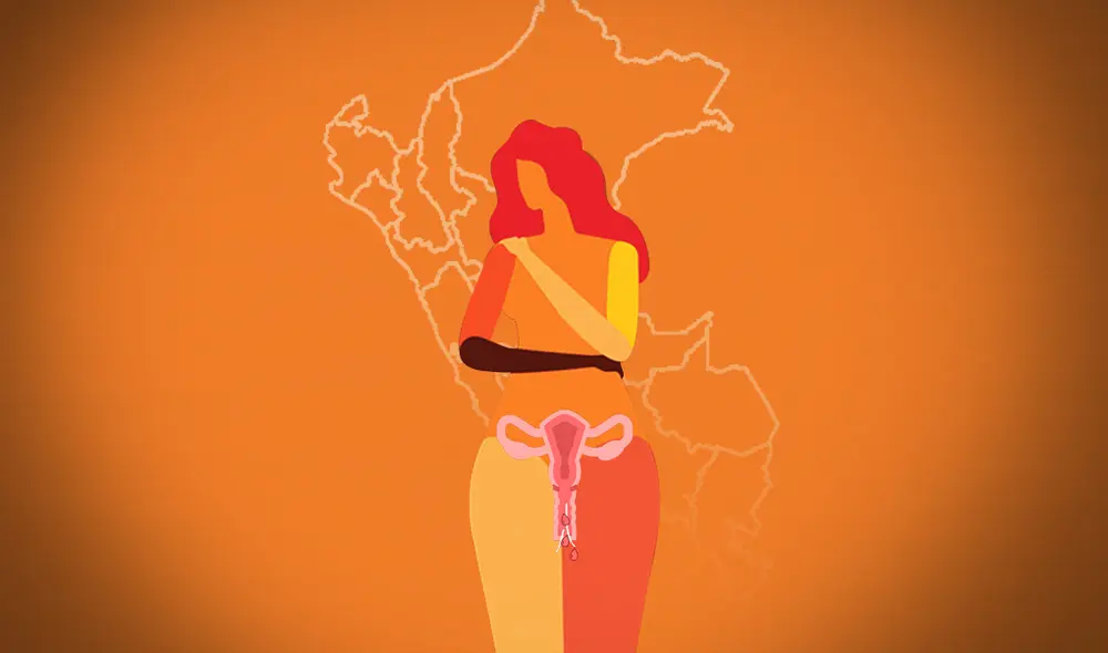 Menstruación. Foto: Composición