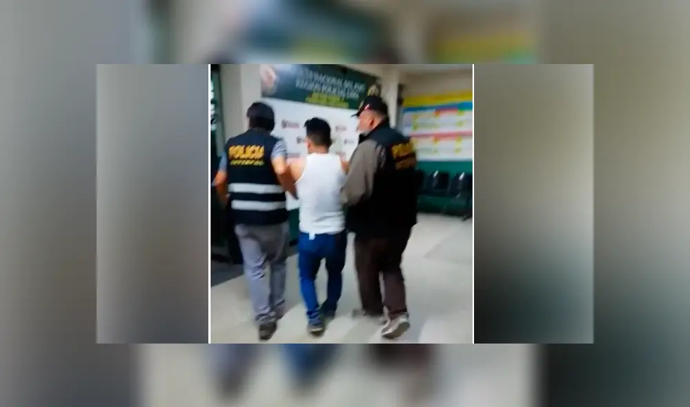 Capturan en Comas a peruano que era buscado en Argentina por acuchillar a su esposa [VIDEO]