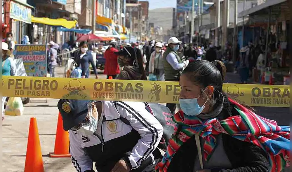 subida. Juliaca es la ciudad que registra más casos COVID.