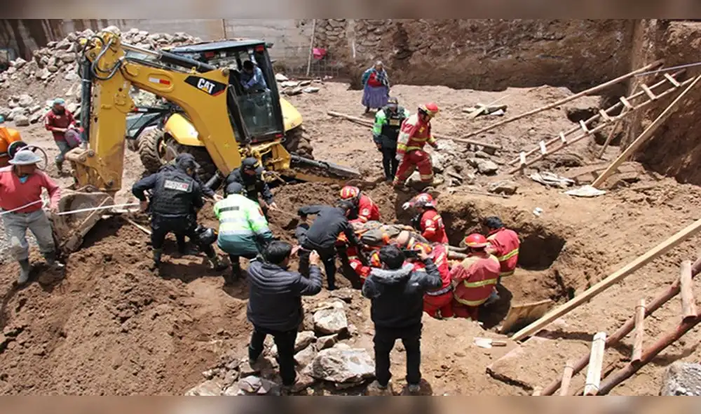 Puno: obrero falleció luego que muro de tierra le cayera encima [VIDEO] 