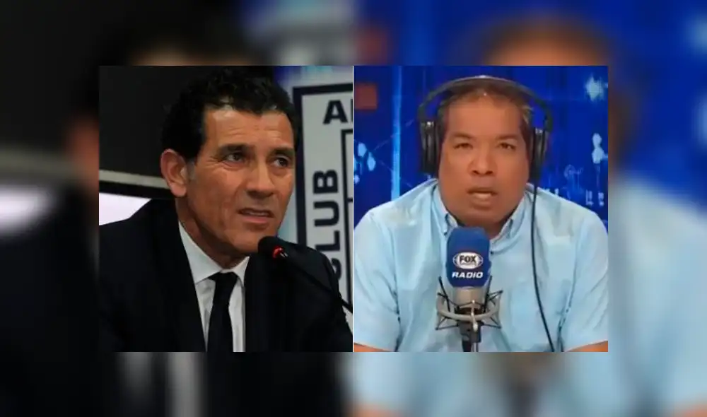 Panelista de Fox Sports llamó “mentiroso” al gerente deportivo de Alianza Lima [VIDEO]