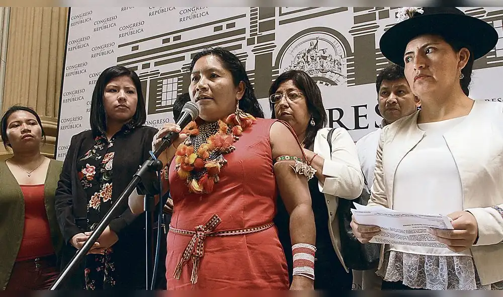 Indígenas exigen al Congreso  respetar el enfoque de género