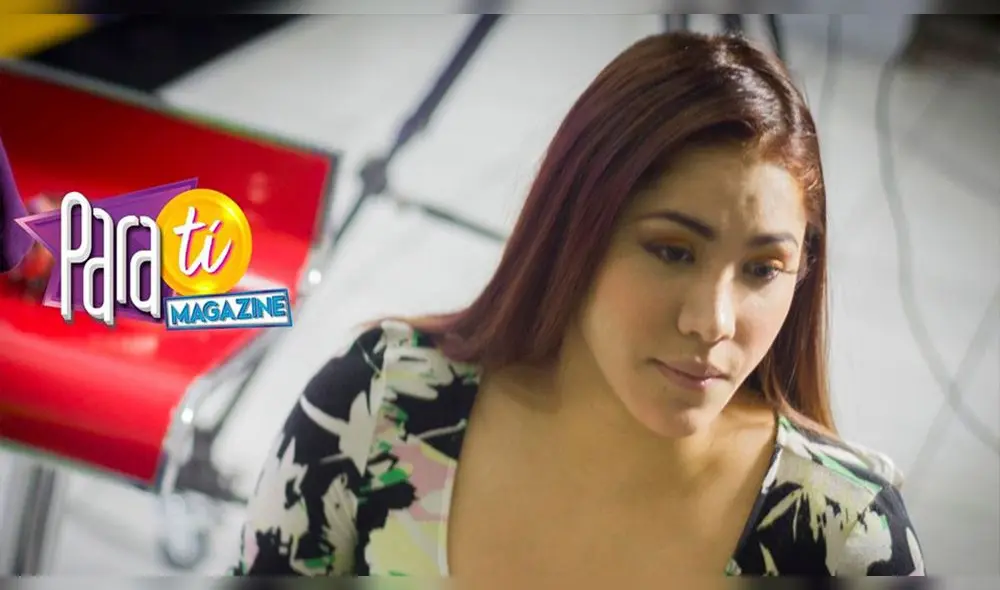 Lesly Castillo conductora de programa "Para tí" que se transmite en Arequipa