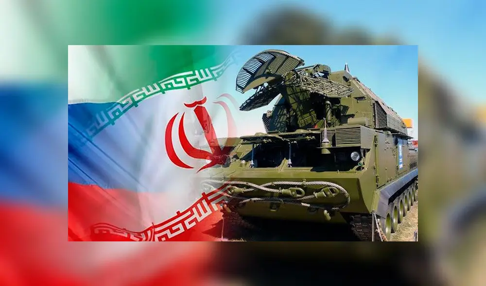 El sistema de misiles Tor-M1 fue vendido de Rusia a Irán. Foto: Composición