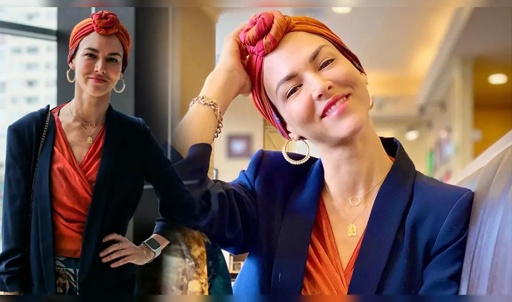 Anahí de Cárdenas se ríe de comentarios que criticaron uso de saco en premier de Locos de amor 3. Fotos: Composición Anahí de Cárdenas se ríe de comentarios que criticaron uso de saco en premier de Locos de amor 3. Fotos: Composición