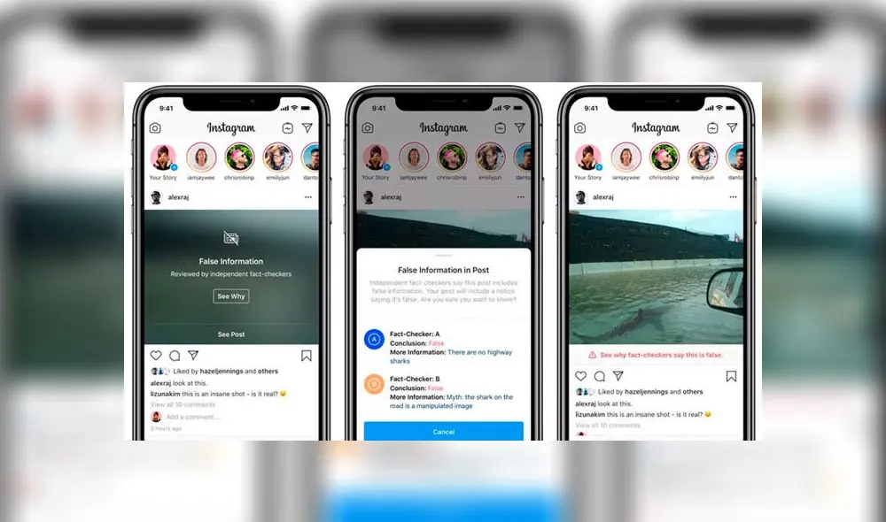 Instagram se enfocará en bloquear las fotos editadas en exceso con Photoshop.