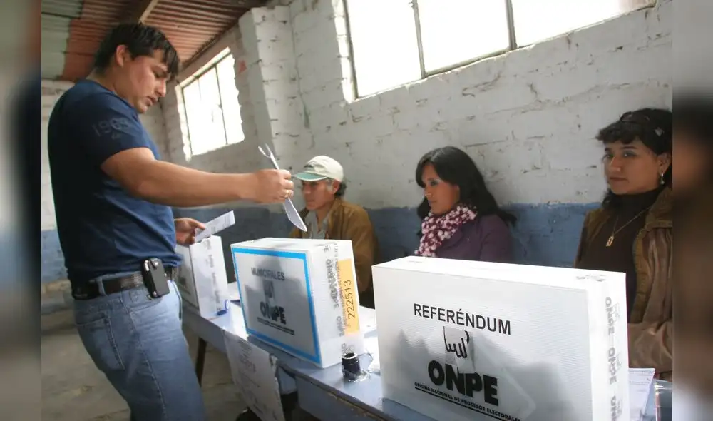 El referéndum va a costar más de S/ 100 millones si se posterga al 2019