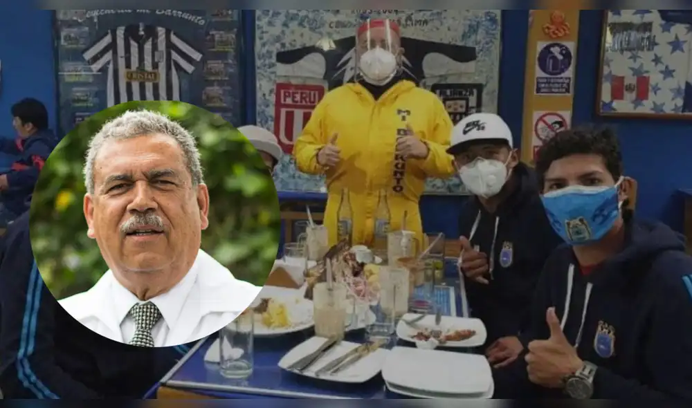 Eduardo Gotuzzo, infectólogo de la Comisión Médica de la FPF. Foto: Composición