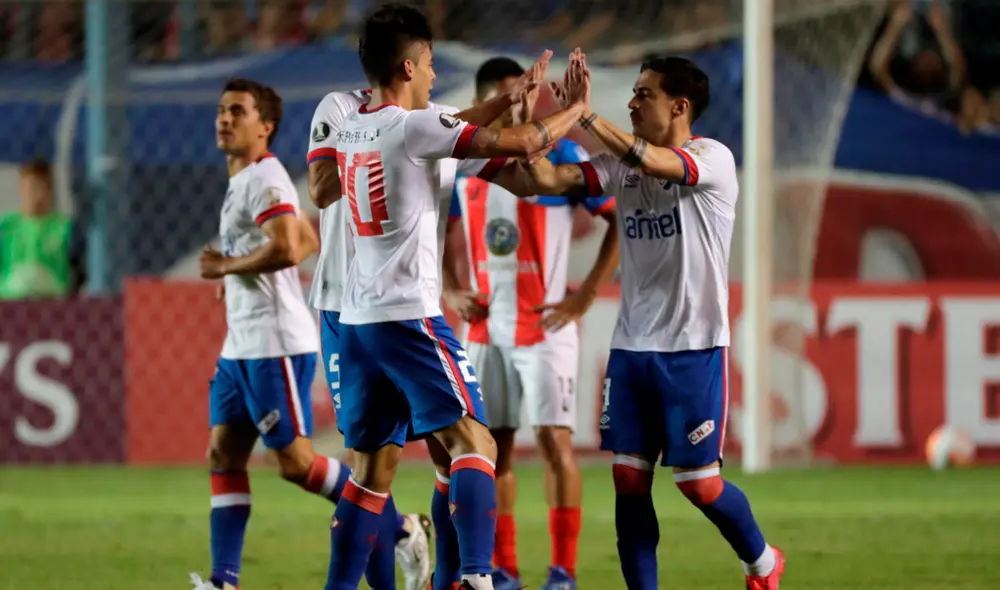 Nacional vs. Estudiantes de Mérida por la segunda fecha del Grupo F de la Copa Libertadores. | Foto: EFE