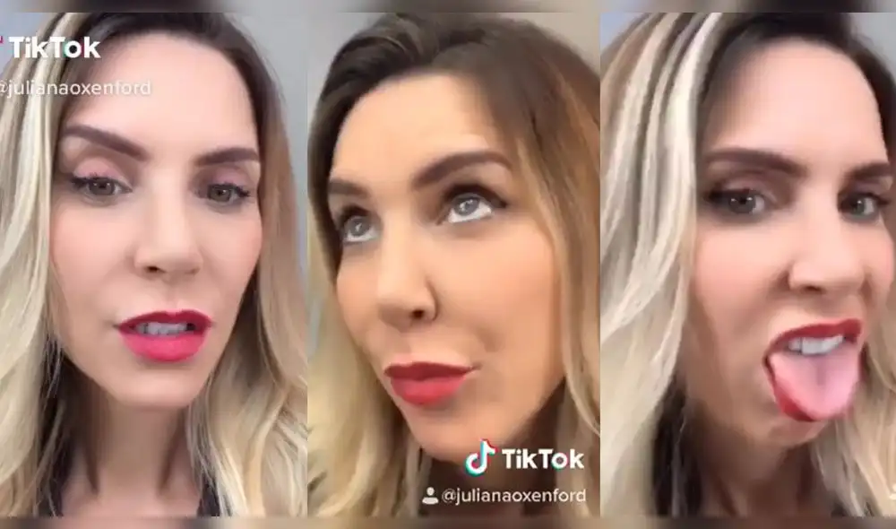 Juliana Oxenford muestra divertido video de Tik Tok en Instagram Juliana Oxenford muestra divertido video de Tik Tok en Instagram