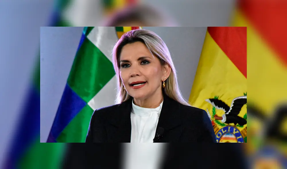 Jeanine Añez, presidenta de Bolivia. Foto: AFP. Jeanine Añez, presidenta de Bolivia. Foto: AFP.