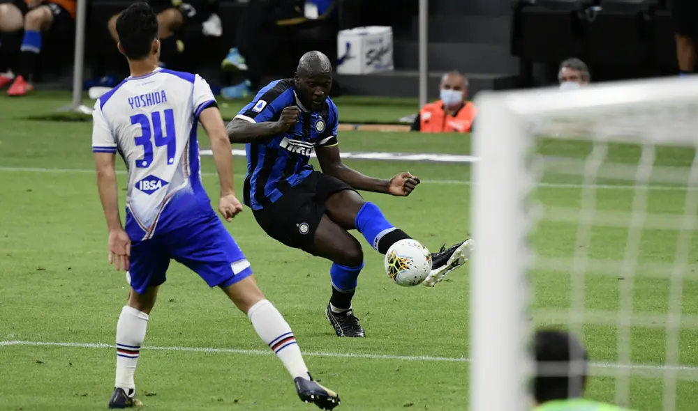 Lukaku marcó el primero para el Inter. (Créditos: AFP)