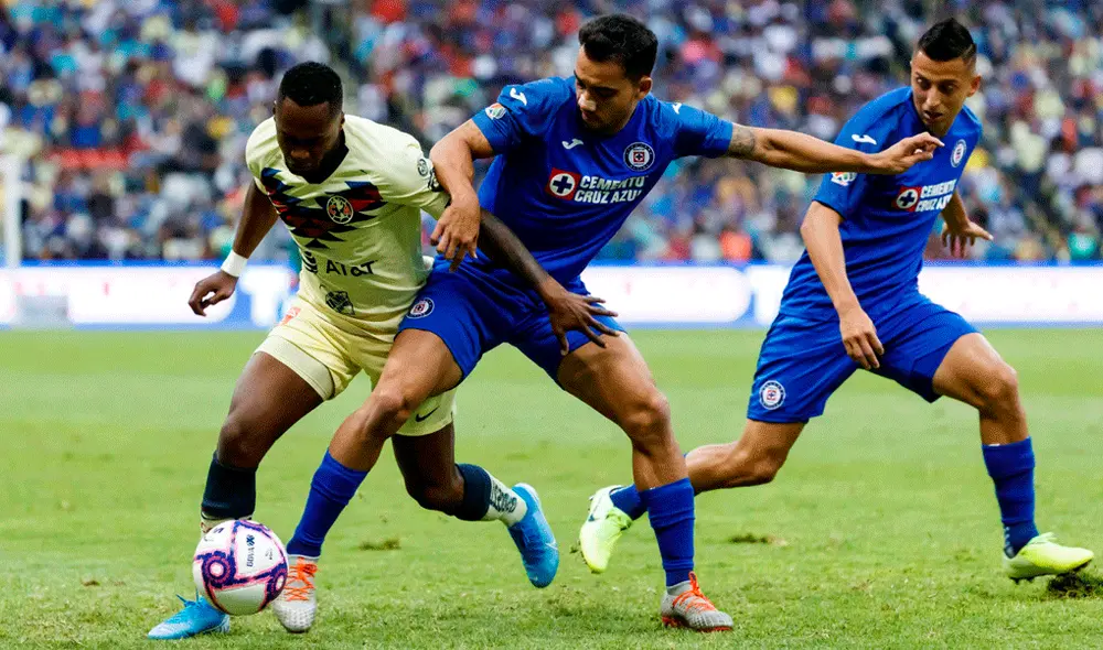 Sigue aquí EN VIVO ONLINE el América vs. Cruz Azul por la jornada 13 del Torneo Apertura 2019 de la Liga MX. | Foto. EFE Sigue aquí EN VIVO ONLINE el América vs. Cruz Azul por la jornada 13 del Torneo Apertura 2019 de la Liga MX. | Foto. EFE
