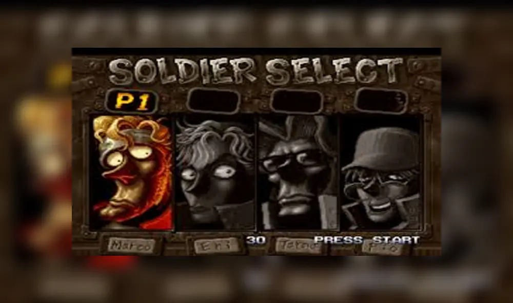 Aspecto personajes de Metal Slug. Foto: SNK