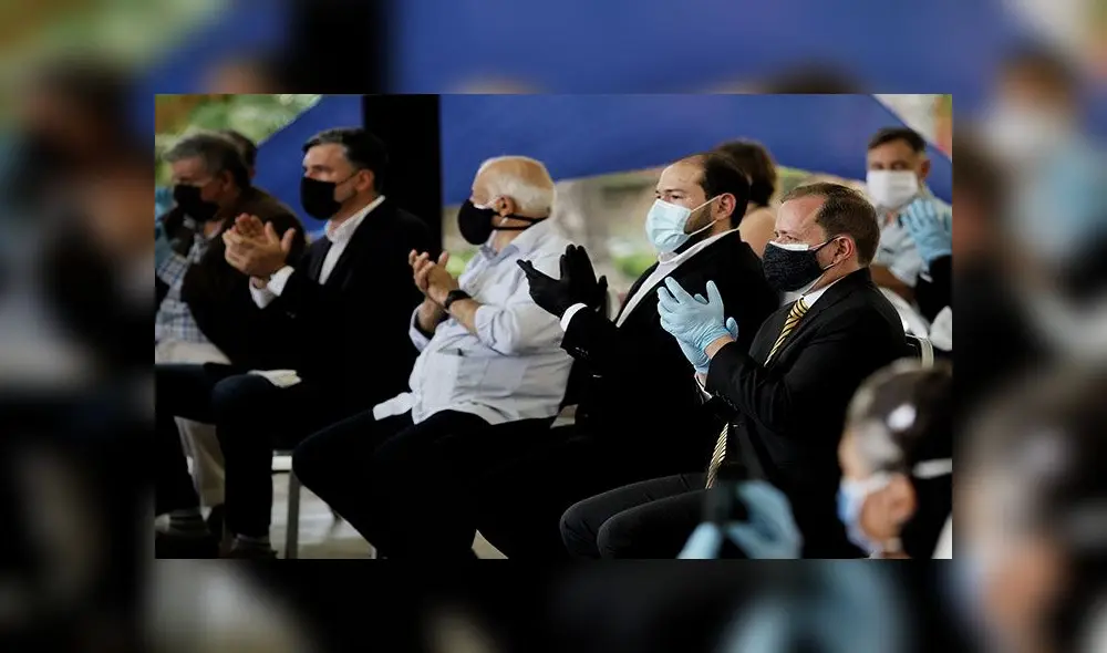 Juan Pablo Guanipa (d) estuvo en el anuncio del llamado pacto unitario, la nueva táctica de los opositores al régimen de Nicolás Maduro. Foto: Prensa Presidencial Juan Pablo Guanipa (d) estuvo en el anuncio del llamado pacto unitario, la nueva táctica de los opositores al régimen de Nicolás Maduro. Foto: Prensa Presidencial