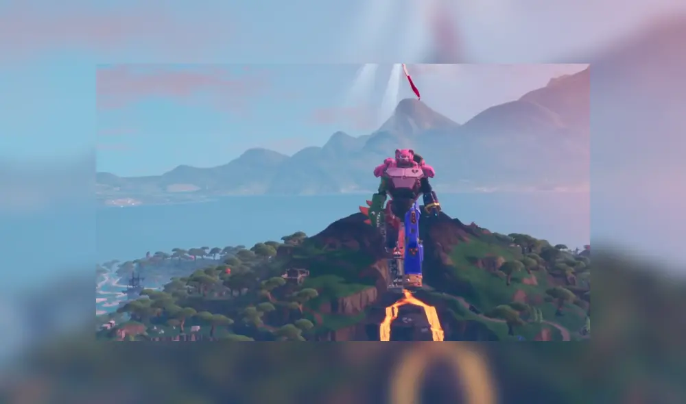 Las mejores postales del evento del fin de la temporada 9 en Fortnite. Revive la batalla entre el Monstruo y el Robot desde todo ángulo.