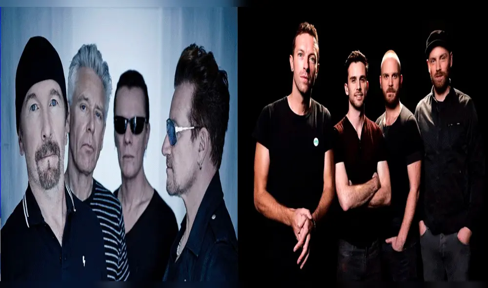 U2 y Coldplay son los músicos mejores pagados en 2018, según Forbes