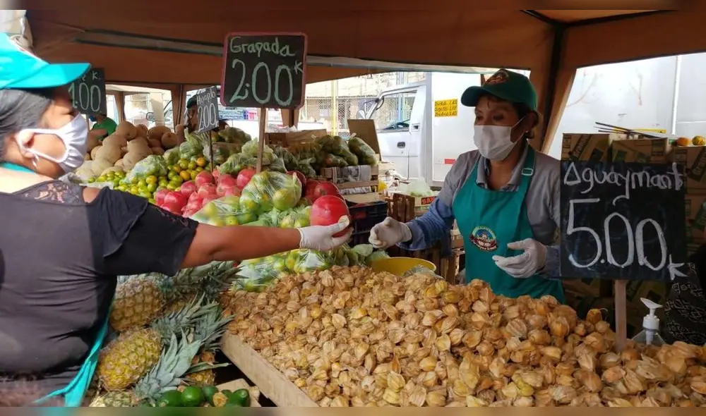 Los mercados itinerantes 'De la Chacra a la Olla' permiten que se realice la venta directa de productos agrícolas. (Foto: Agro Rural) Los mercados itinerantes 'De la Chacra a la Olla' permiten que se realice la venta directa de productos agrícolas. (Foto: Agro Rural)