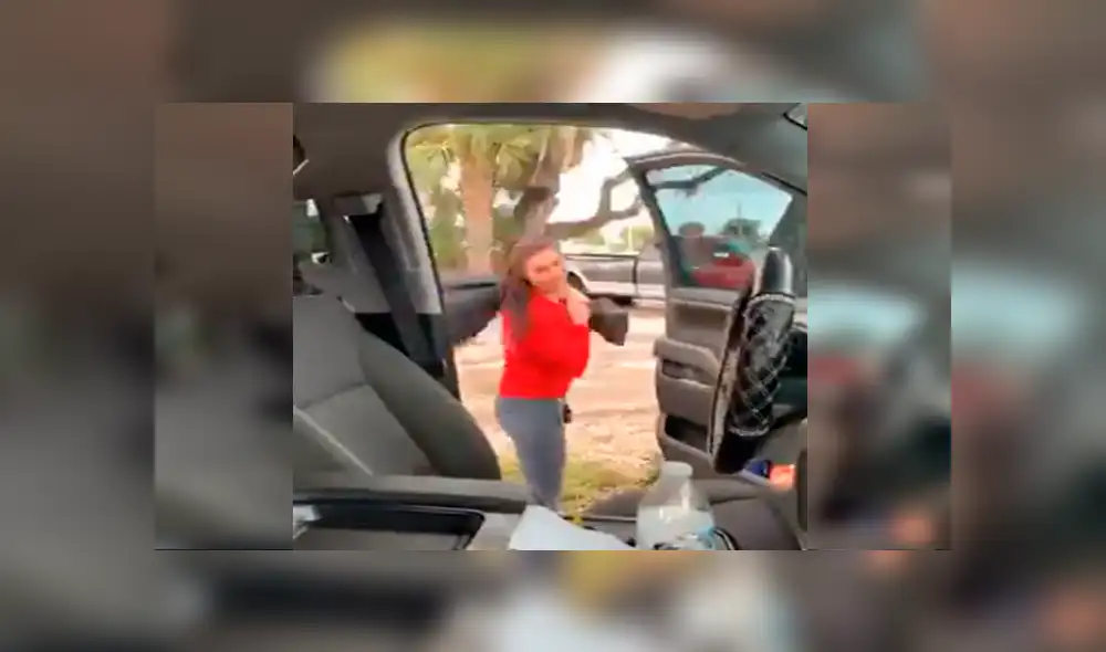 Joven intenta sacar la basura y termina protagonizando ‘gracioso’ viral [VIDEO]