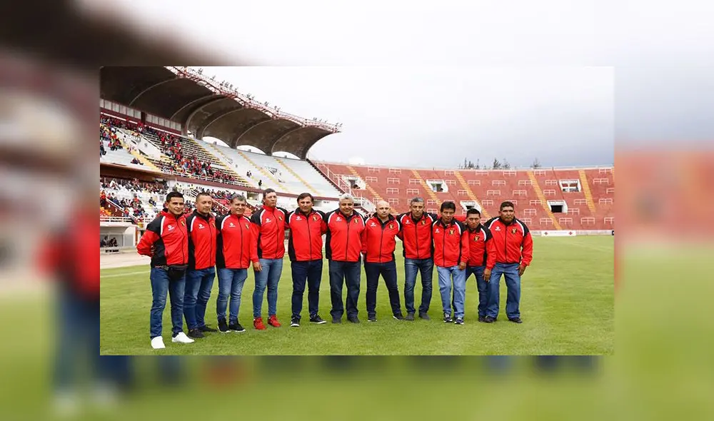El comando técnico del FBC Melgar El comando técnico del FBC Melgar