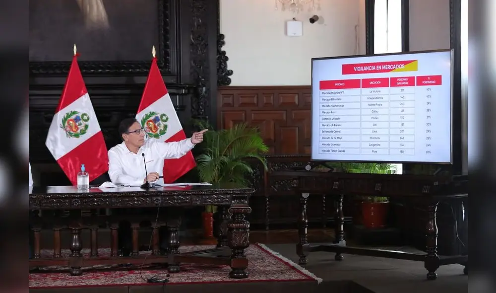 Martín Vizcarra en el día 71.