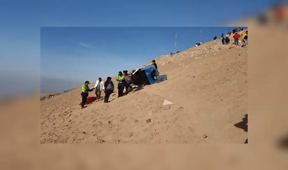 Mototaxista muere tras despistar su unidad en la vía de ingreso a Tacna [VIDEO]