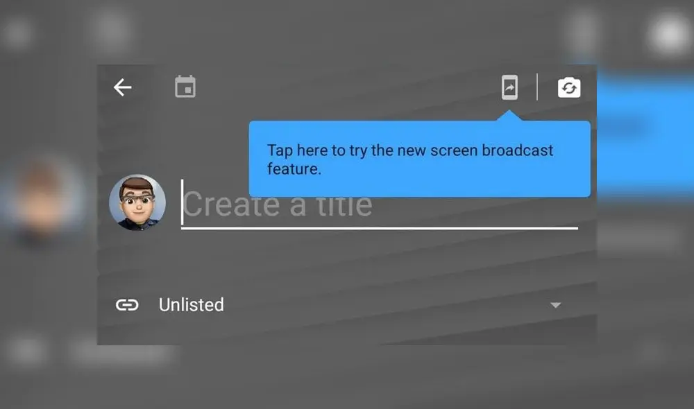 La nueva herramienta de YouTube se encuentra disponible en el botón “captura".