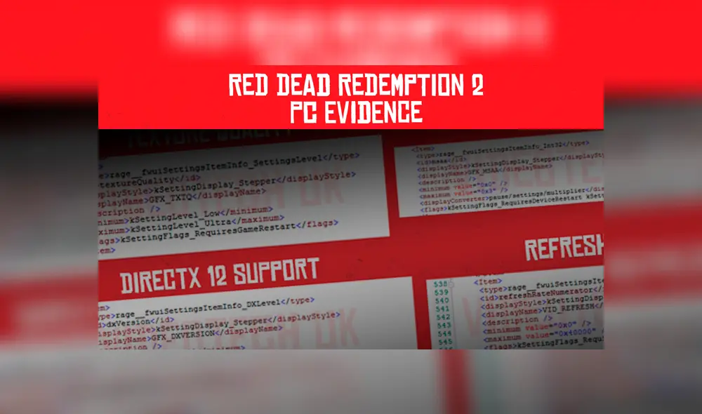 Encontraron pistas de DirectX12 en Red Dead Redemption 2. Versión para PC podría llegar en el último cuarto del 2019.