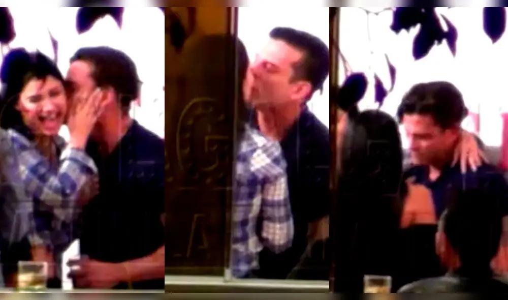 Christian Domínguez y Pamela Franco son captados por "Magaly TV la Firme" Christian Domínguez y Pamela Franco son captados por "Magaly TV la Firme"