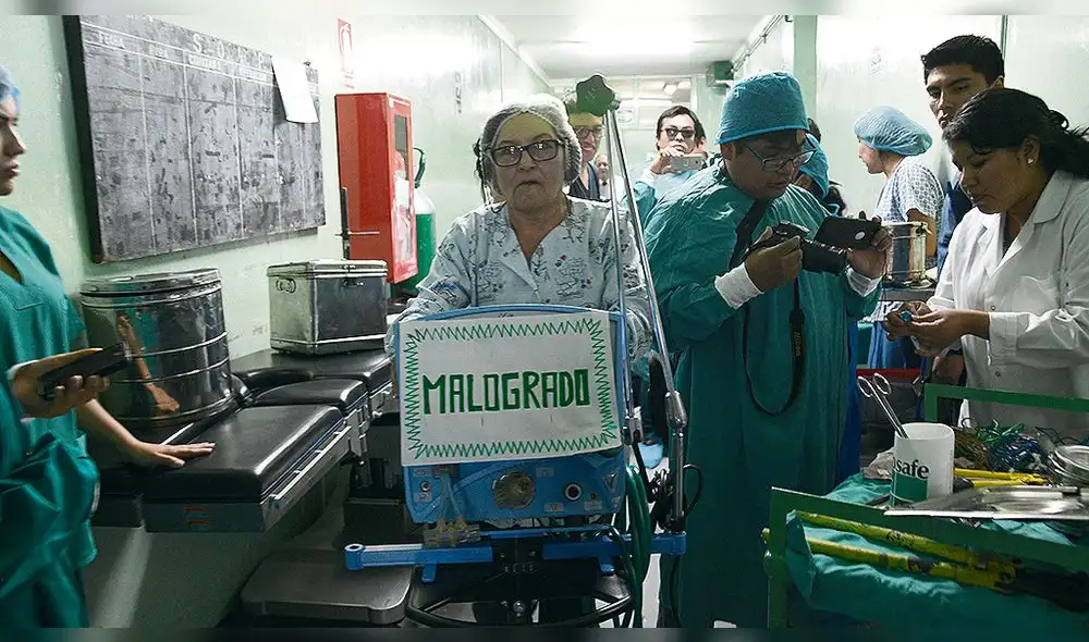 Minsa promete comprar equipos para el centro quirúrgico de hospital