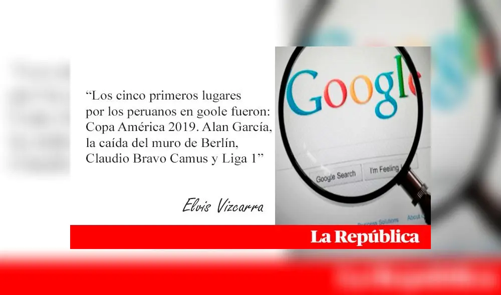 Columna de Elvis Vizcarra Columna de Elvis Vizcarra