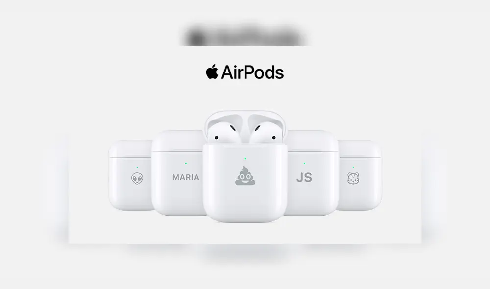 Ahora podrás personalizar la funda de los AirPods con diferentes emojis.