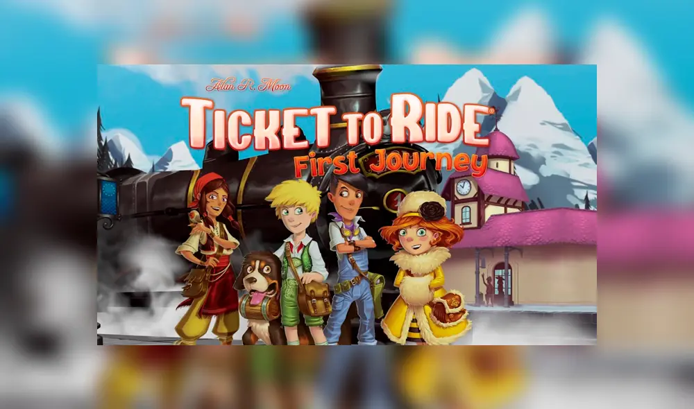 Ticket to Ride: First Journey, te hará conocer ciudades de Estados Unidos y Europa.