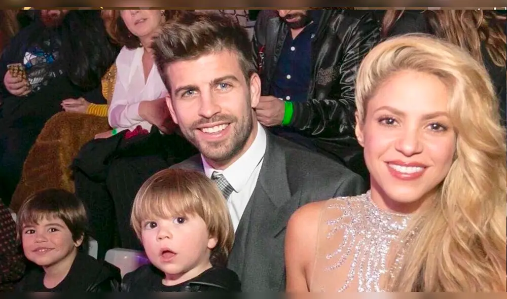 Shakira y Piqué comparten tierna foto familiar
