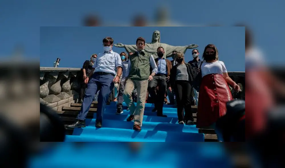 Cristo Redentor de Río de Janeiro. Foto: AFP. Cristo Redentor de Río de Janeiro. Foto: AFP.